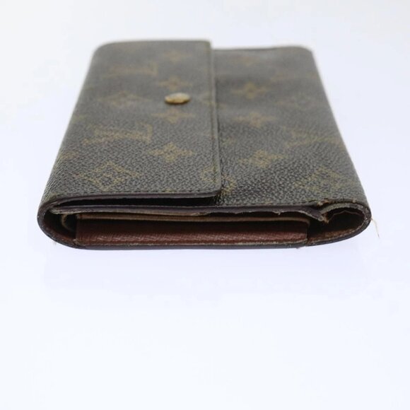 LOUIS VUITTON Monogram Porte Tresol International Wallet M61215 LV Auth 52463 - Picture 4 of 15